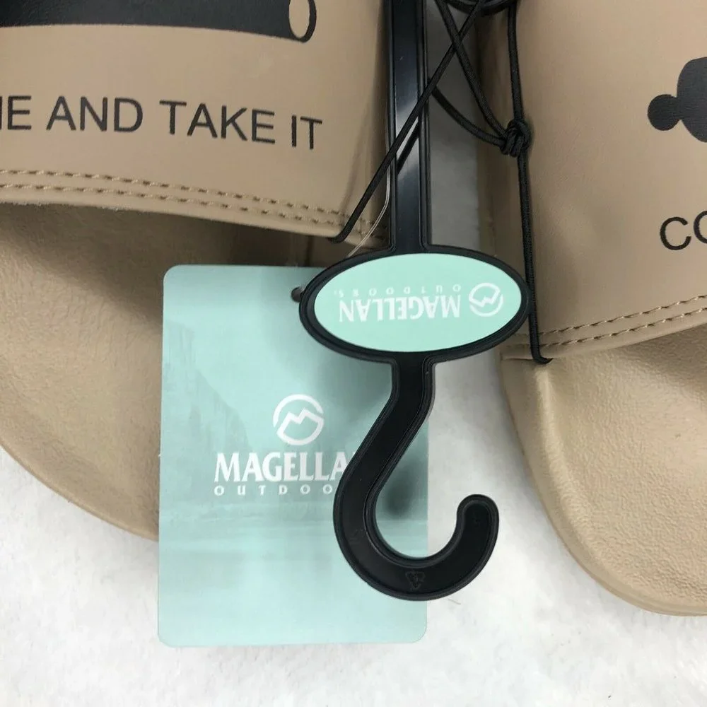 Magellan Outdoors Come And Take It Slides Mens Small 7-8 Womens 9-10 Sandals New